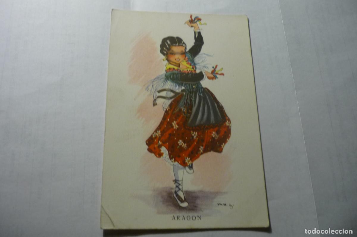 Postkarten: postal jbr b 6015 aragon dibujo