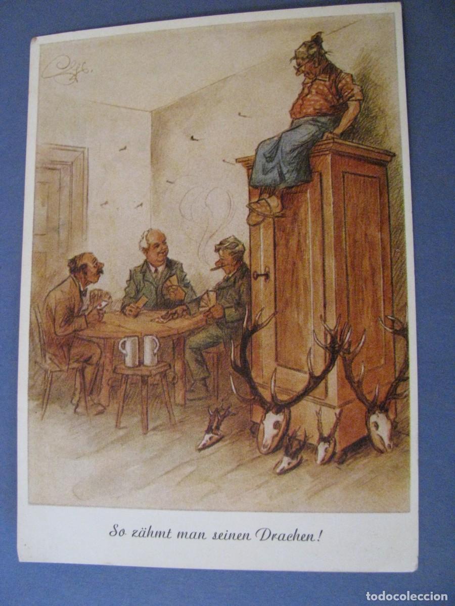 Postkarten: POSTAL CARICATURA. ALEMANIA. IL? ED. EMIL K&Ouml;HN. CIRCULADA A&Ntilde;OS 50.