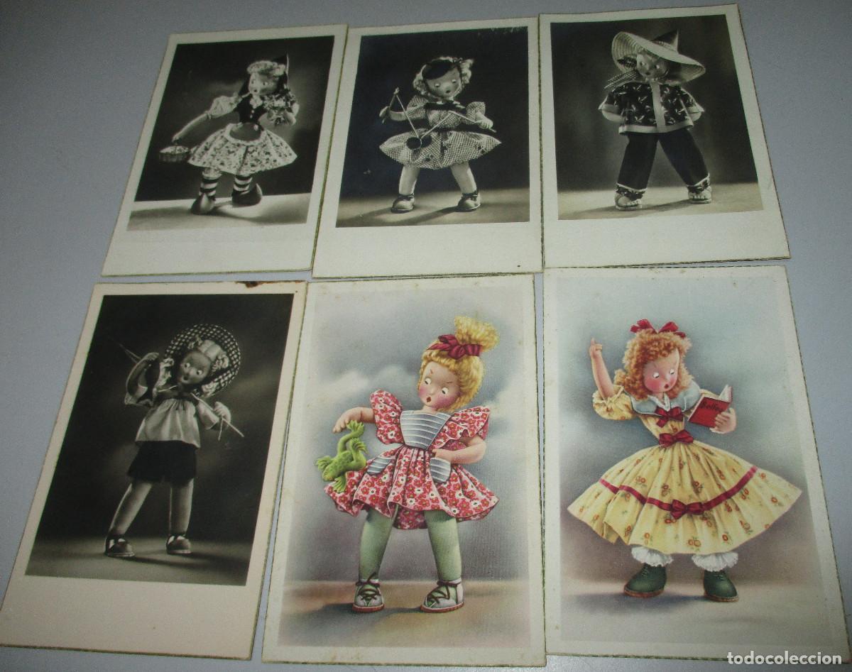 Cartoline: 6 Postales MU&Ntilde;ECA CELI