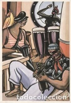 Cartoline: POSTAL 10 VU-DU TAM-TAM KEKO EDICIONES SOMBRAS