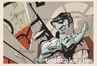 Cartoline: POSTAL 45 THRILLER FERNANDO VICENTE EDICIONES SOMBRAS