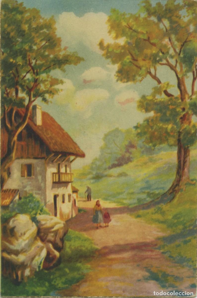 Cartoline: SERIE 166/10-Paisaje. Sin circular. EDICIONES COL&Oacute;N