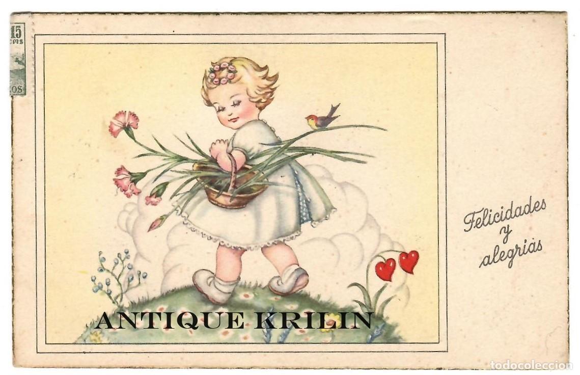 Postcards: POSTAL EDICIONES CIMA / SERIE 501 / CIRCULADA 1948