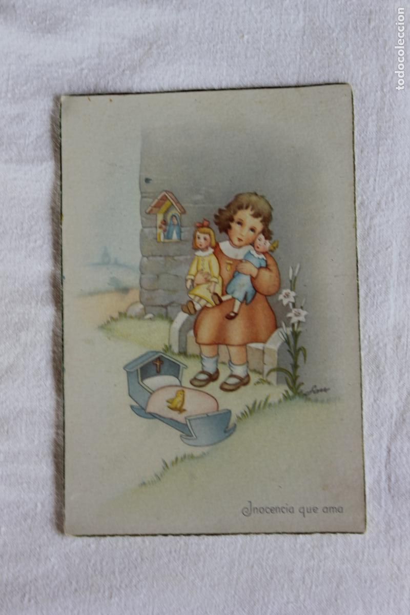 Postais: POSTAL CARICATURAS INOCENCIA QUE AMA