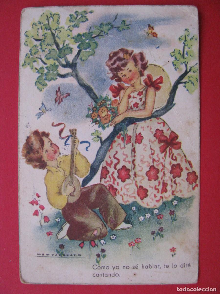 Postais: POSTAL DE IL. MONTSERRAT RODRIGUEZ. ED. COLON. SERIE 148/5. ESCRITA.