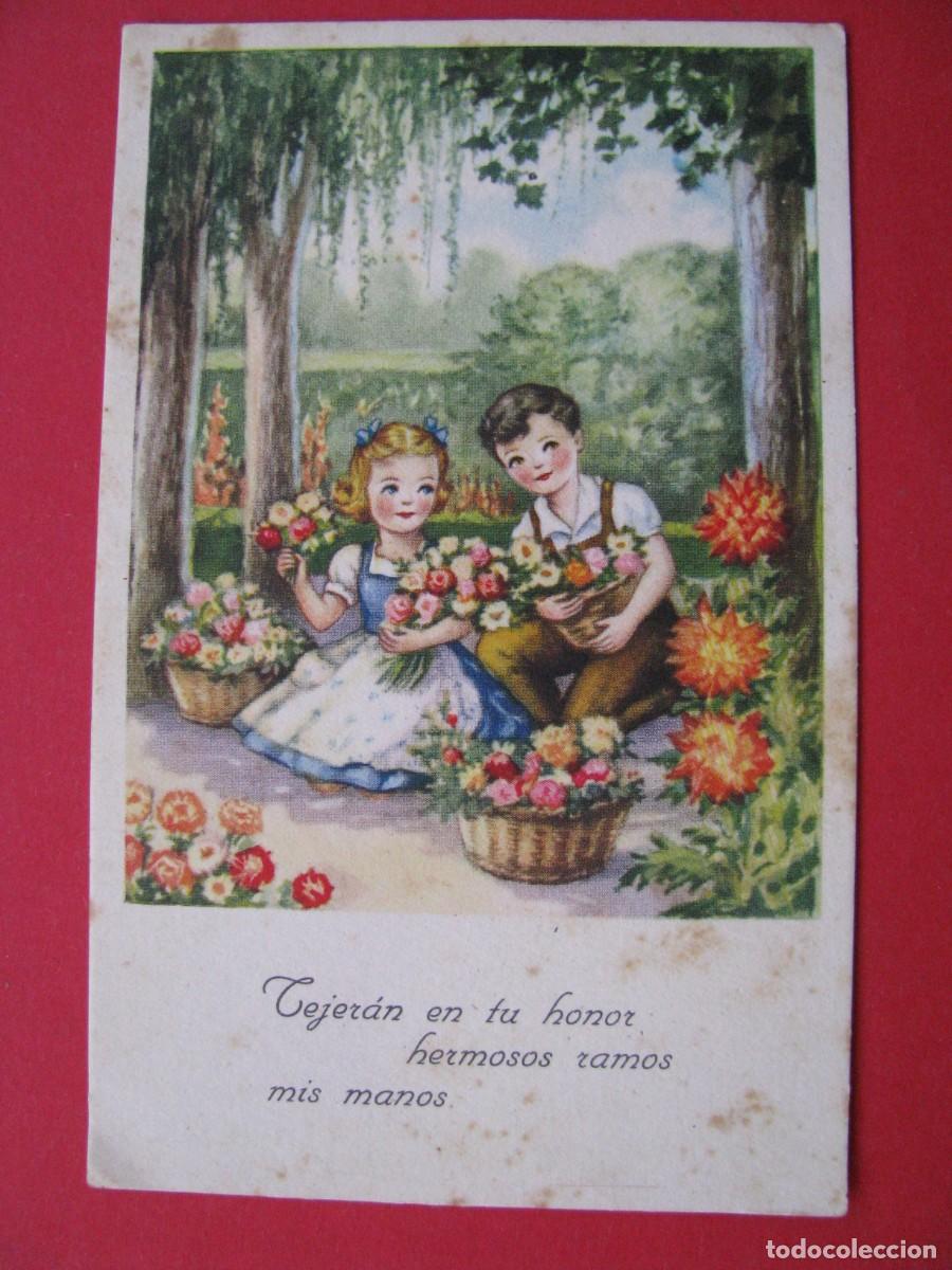 Postais: POSTAL DE ED. P.D. SERIE 1009. ESCRITA. 1951.