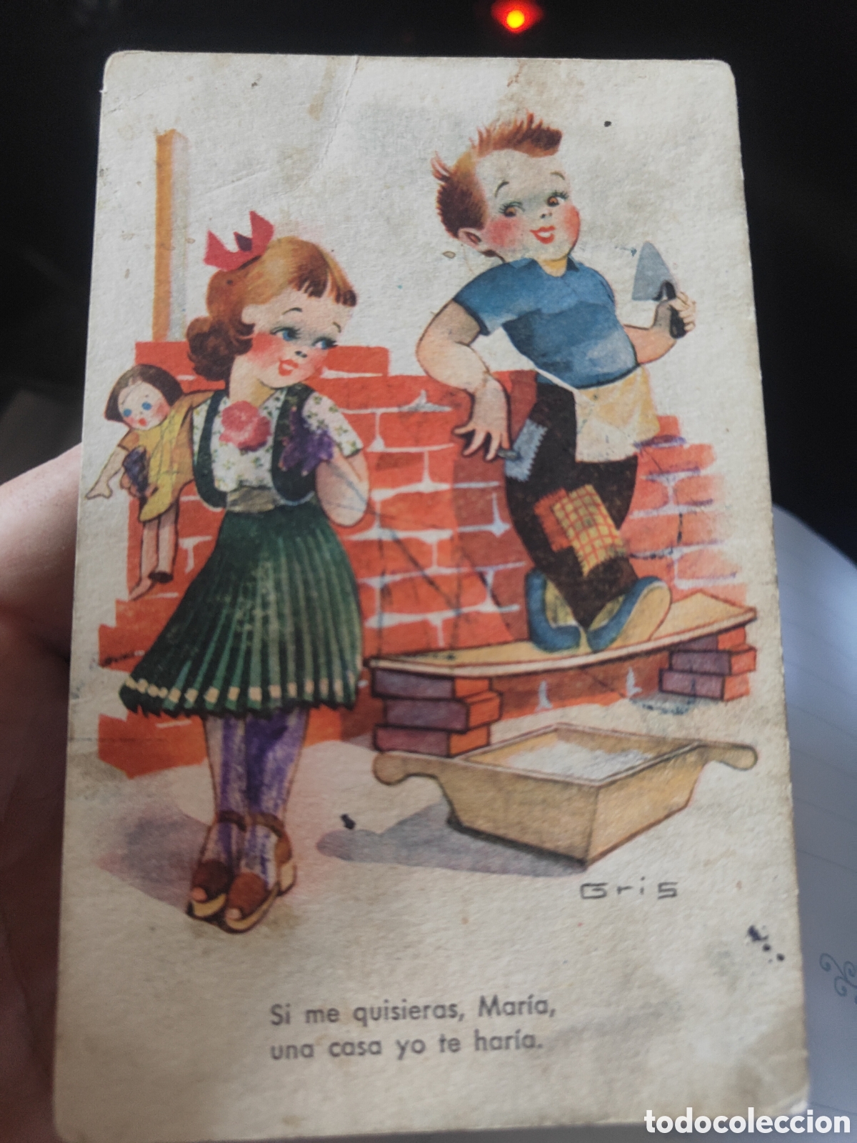 Postales: ANTIGUA POSTAL COMICA - Foto 1