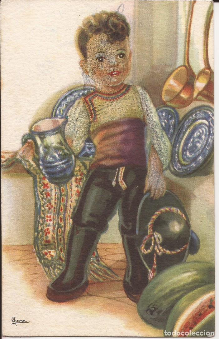 Postais: POSTAL, REGIONALES INFANTILES-CASTILLA LA NUEVA, ED. IKON SERIE 6, ESCRITA