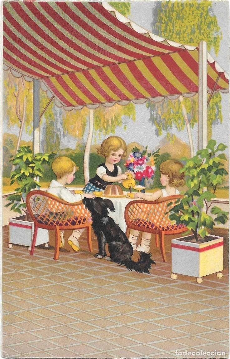 Postais: 8188 - &iexcl; QUE BUENA MERIENDA, AS&Iacute; DA GUSTO! EDICIONES AMAG SERIE 2706