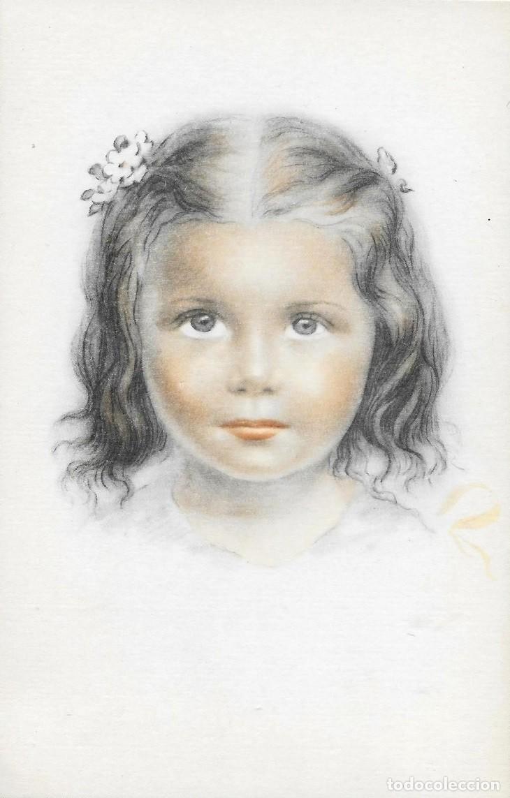 Cartoline: 8200- PRECIOSO ROSTRO DE NI&Ntilde;A - POSTAL IMPRESA EN ESPA&Ntilde;A- N&ordm; 600