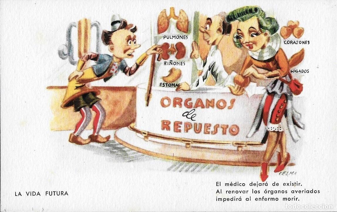 Postais: 8296 - CELMA - LA VIDA FUTURA - EDICIONES PABLO D&Uuml;MMTZEN SERIE 1527