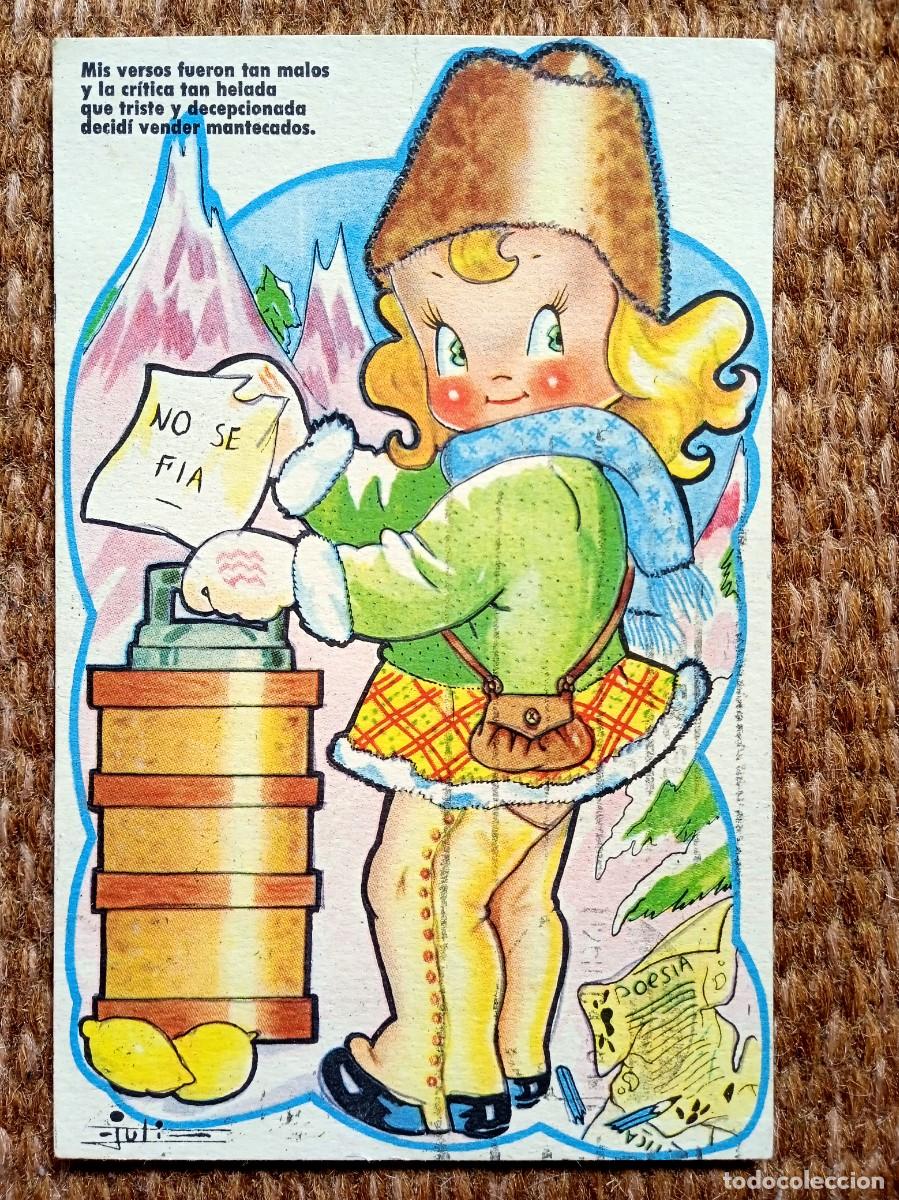 Postais: POETA - ILUSTRACION JULI - ESTAMPERIA RAM