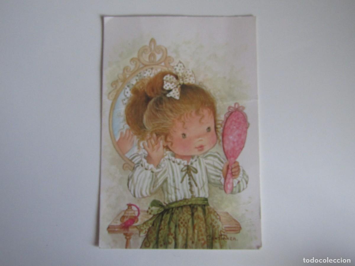 Postais: POSTAL DE NI&Ntilde;A ILUSTRADOR CONSTANZA