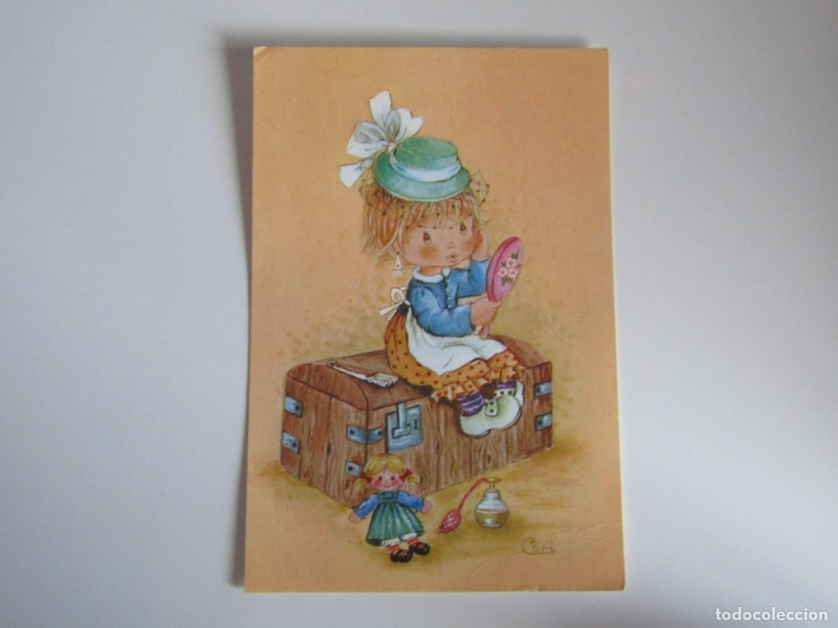 Postais: POSTAL DE NI&Ntilde;A ILUSTRADOR CONI