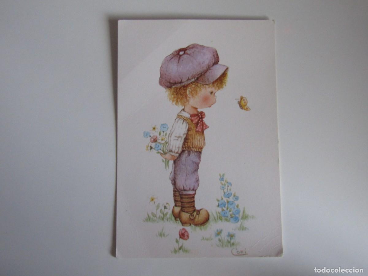 Postais: POSTAL DE NI&Ntilde;O ILUSTRADOR CONI