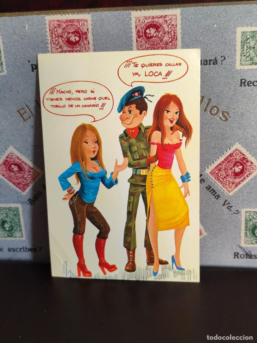 Postkarten: P3795 Postal Pareja 7801-A Ilustrador Mur. CyZ