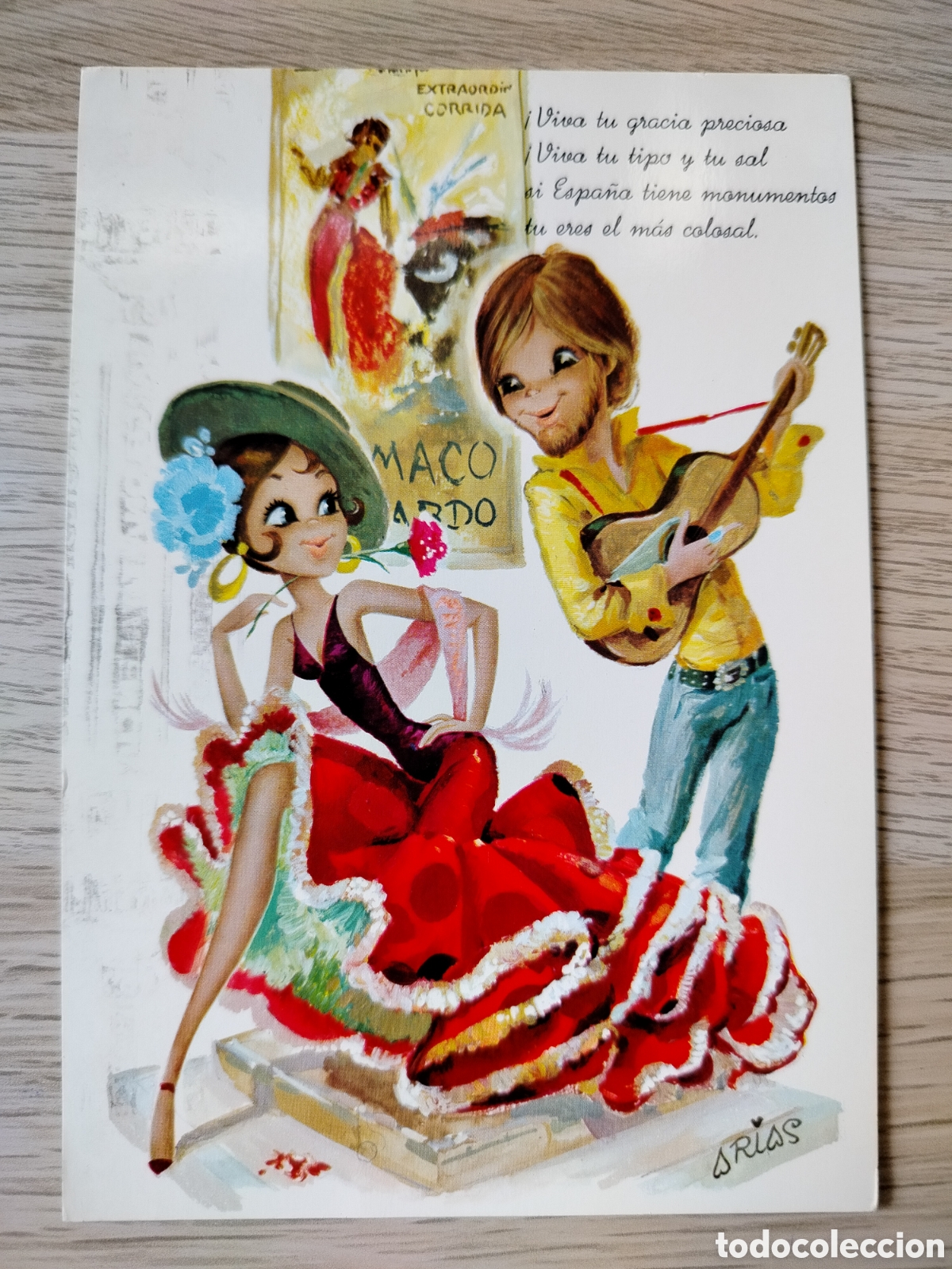 Postkarten: POSTAL DIBUJOS ARIAS