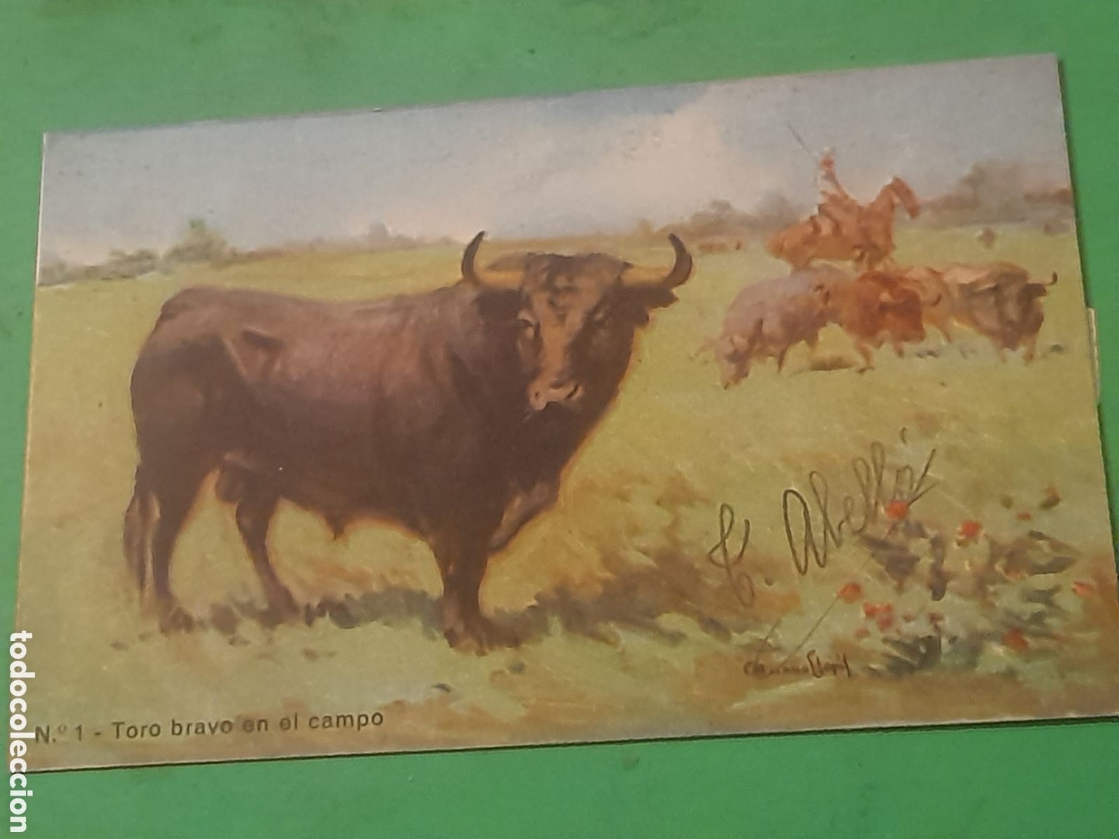 Postkarten: Antigua postal ilustraciones de Ruano Llopis