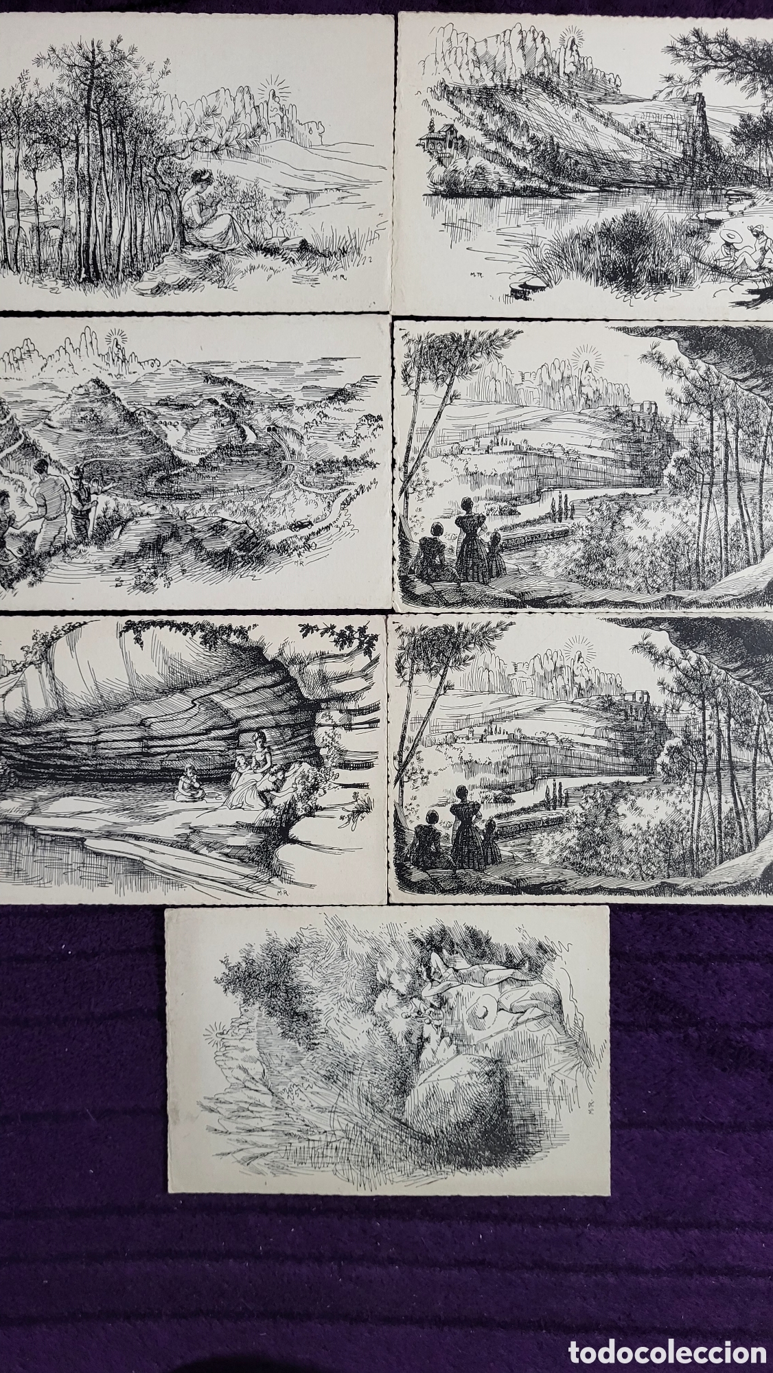 Postcards: Tarjetas Postales Tirol de Montserrat