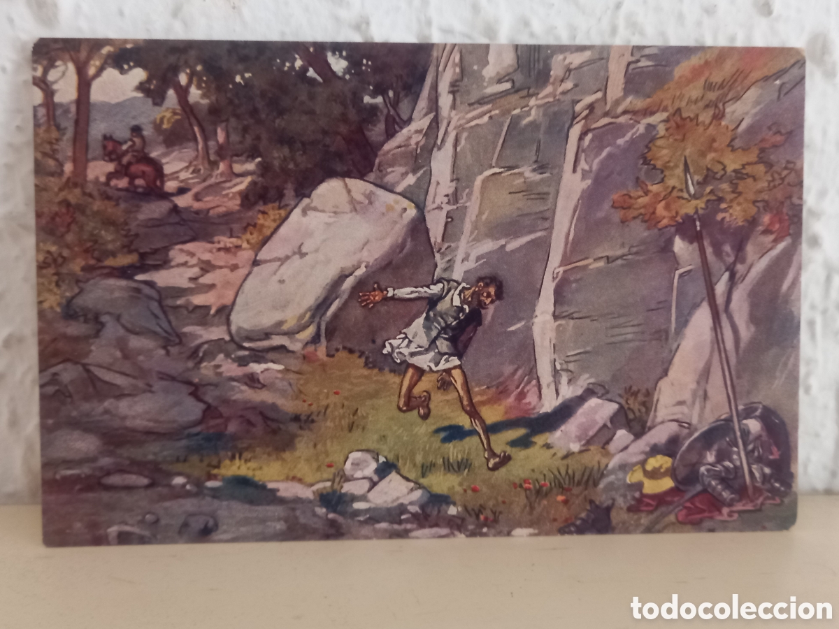 Postcards: DON QUIJOTE DE LA MANCHA. Tarjeta postal. Ed. Ambos Mundos
