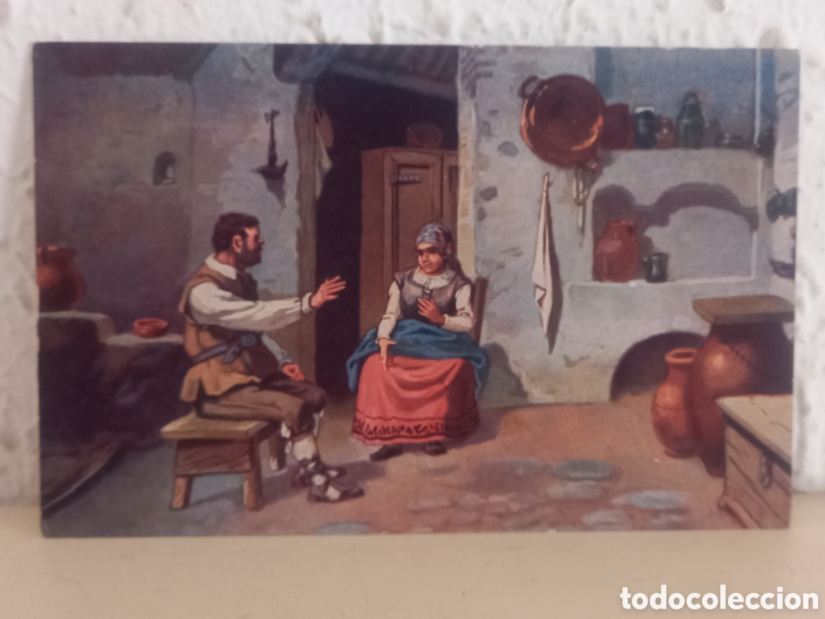 Postcards: DON QUIJOTE DE LA MANCHA. Tarjeta postal. Ed. Ambos Mundos