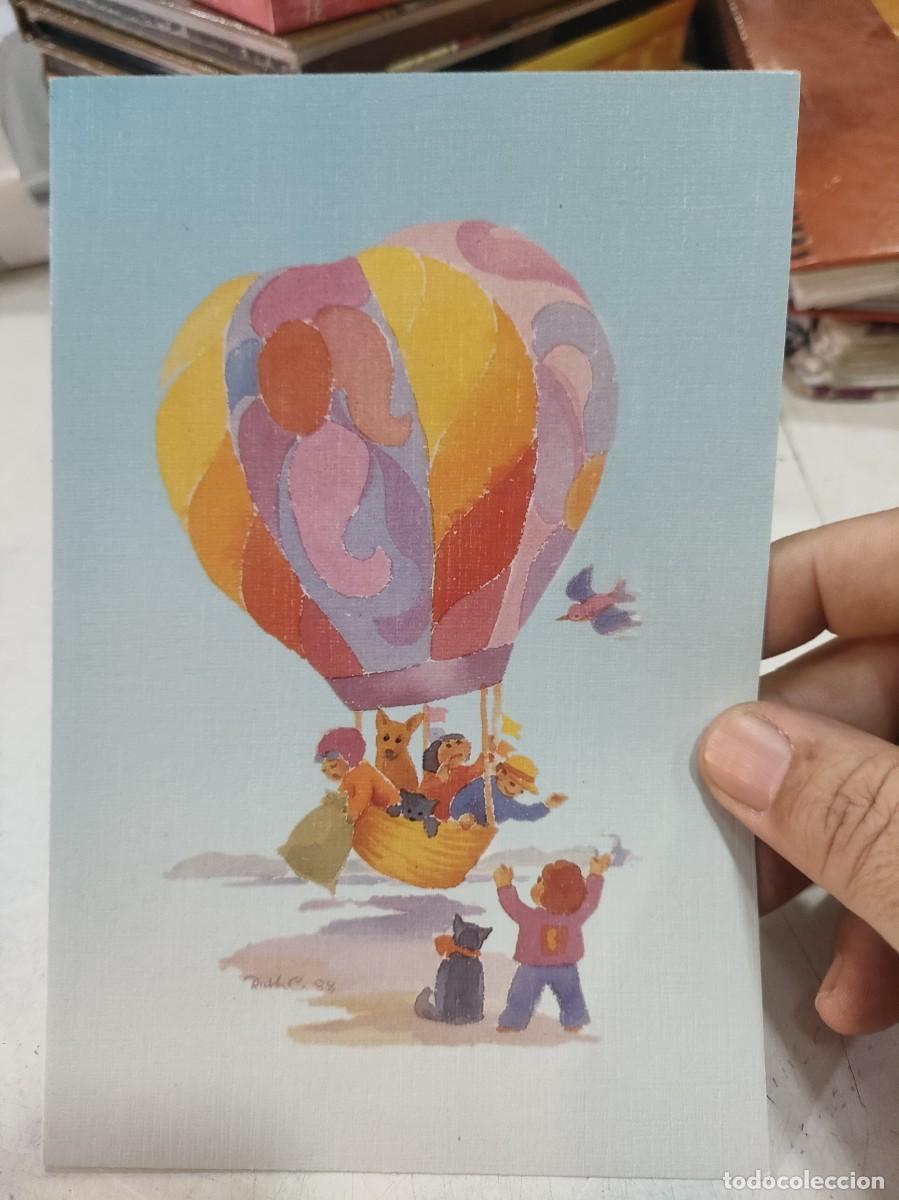 Postais: Felicitaci&oacute;n El Globo PINTORES CON LA BOCA Y EL PIE SC