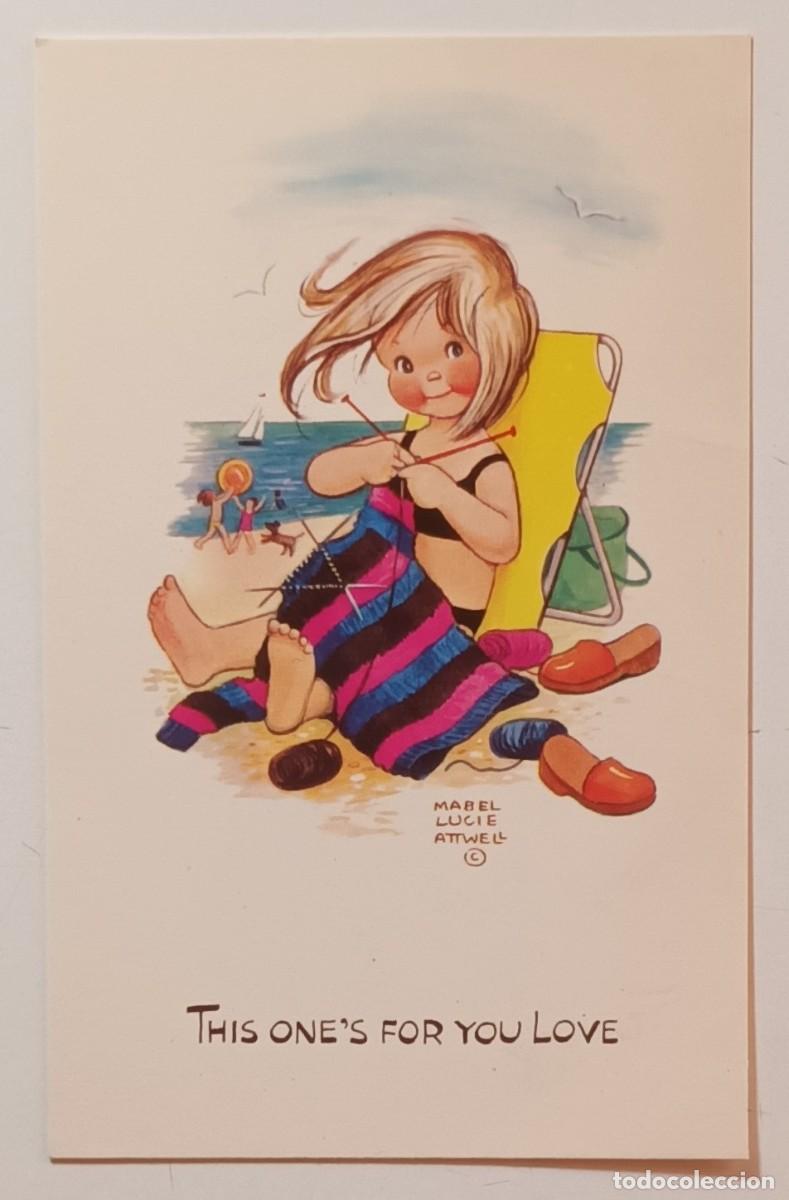 Cartoline: POSTAL - THIS ONE' S FOR YOU LOVE - MABEL LUCIE ATTWELL