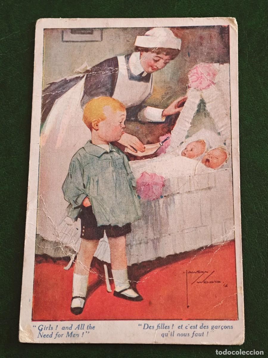 Postcards: Postal de Inglaterra Humor Artistique