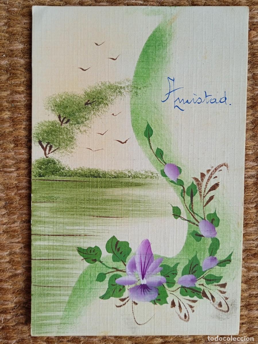 Postcards: PAISAJE CON FLORES - .......