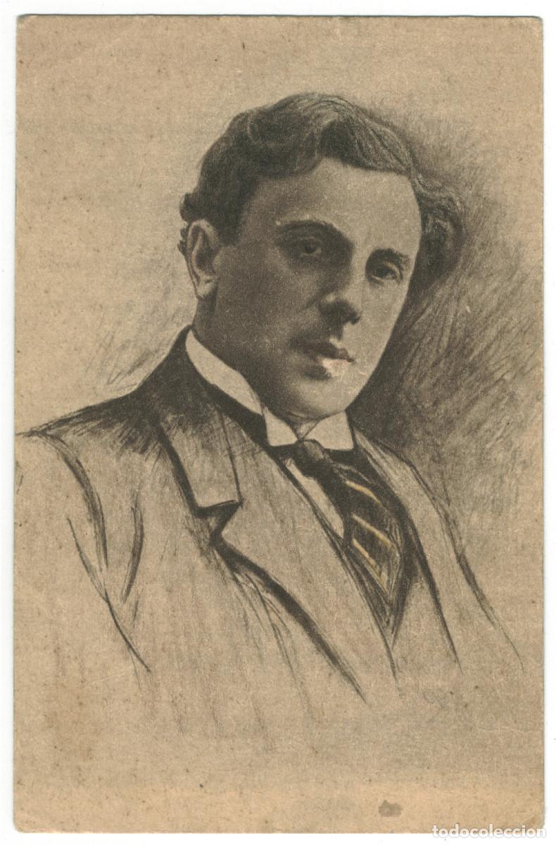 Postcards: V. A. POLONSKY del Teatro Imperial / Actor ruso etapa Naturalismo