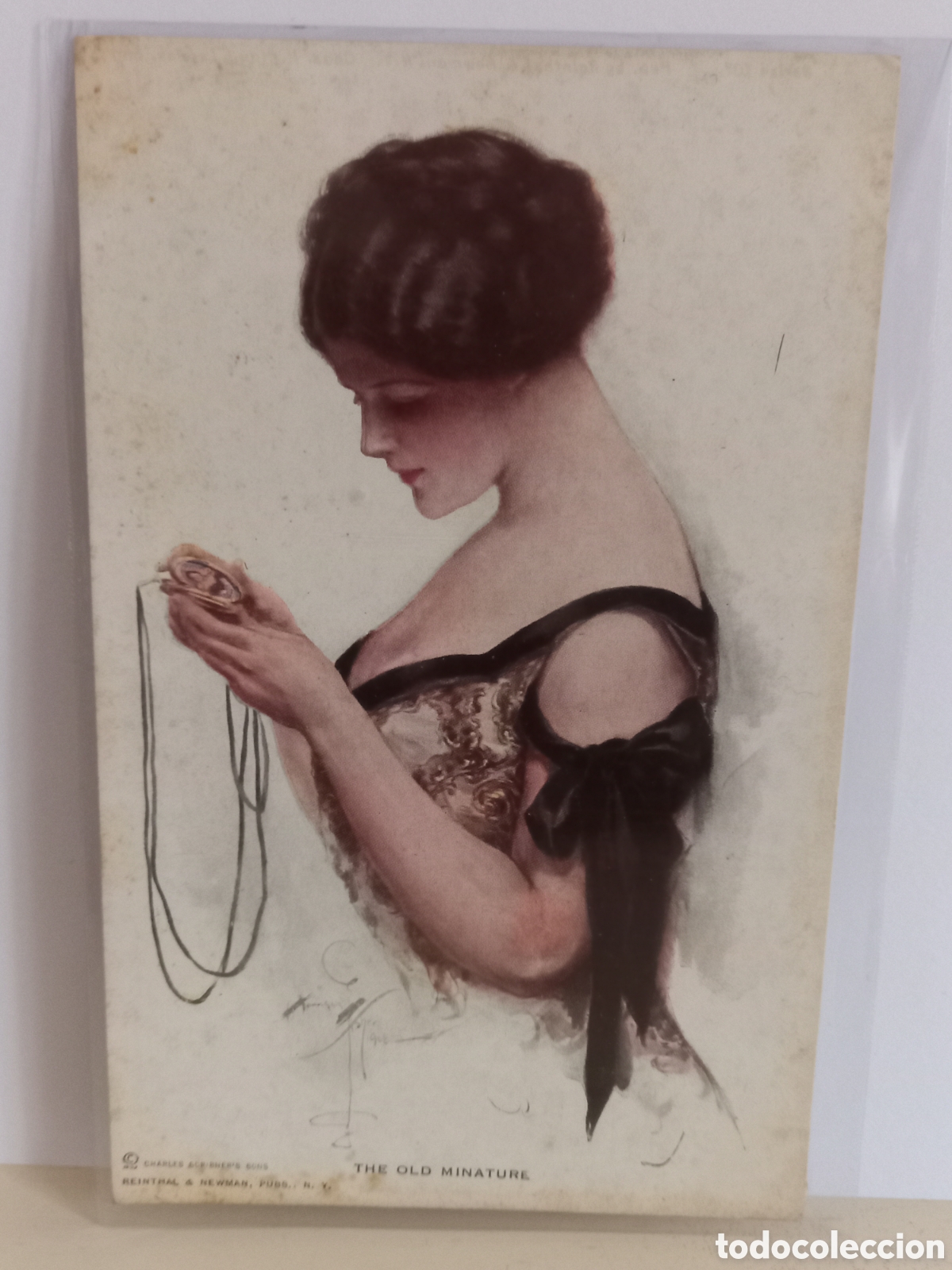 Postcards: Postal THE OLD MINIATURE. Circulada 1911