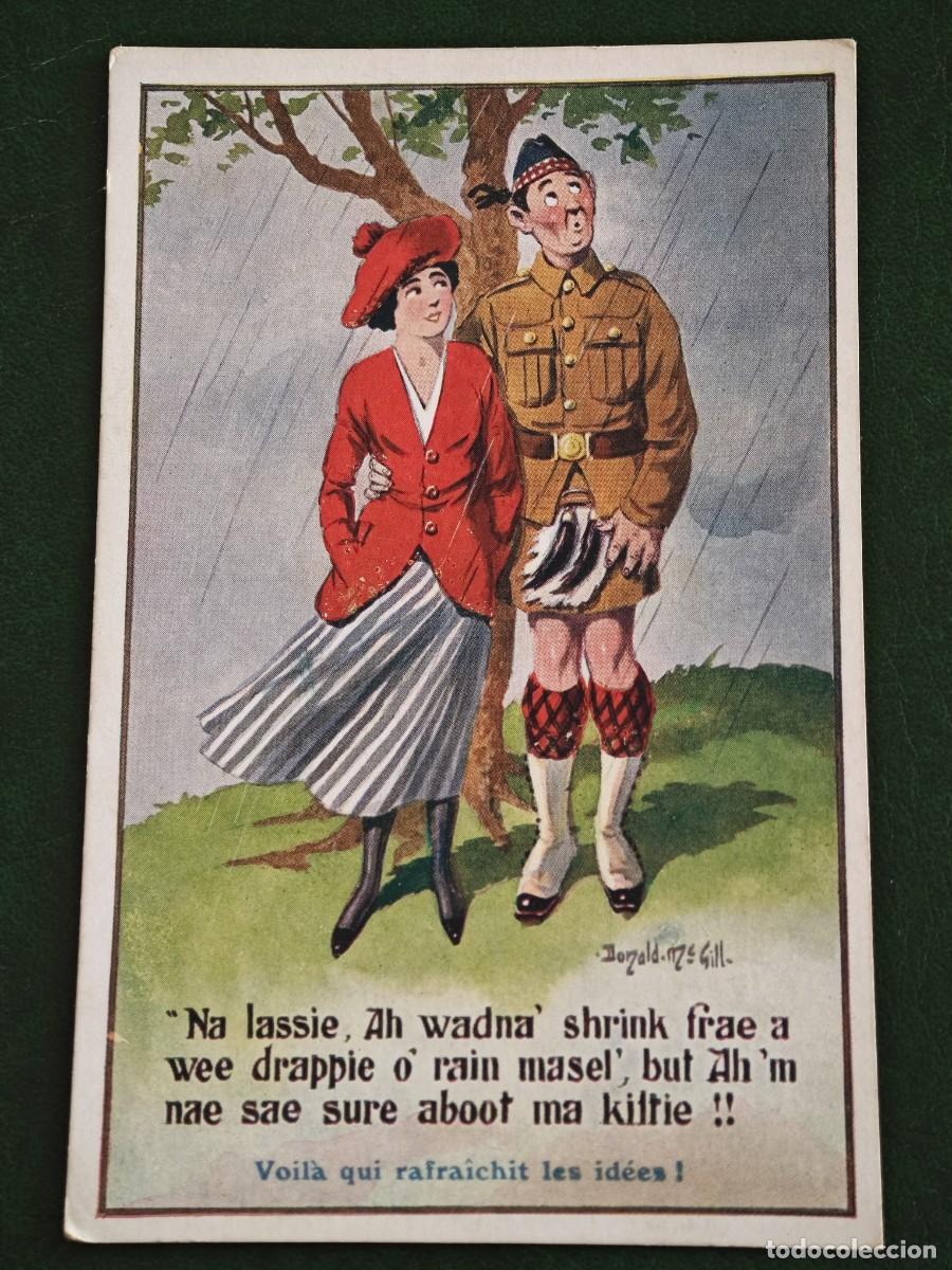 Cartoline: Postal de Inglaterra Humor Donald McGill