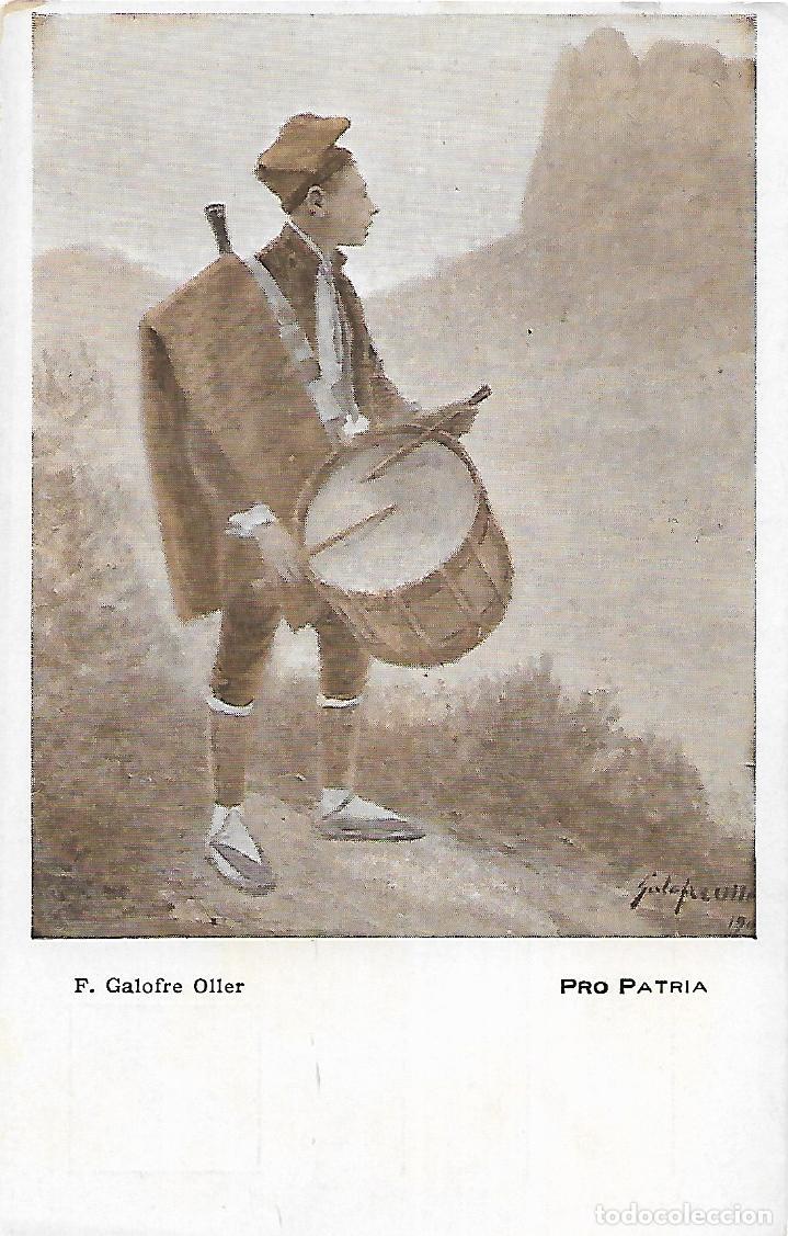 Postcards: TARJETA POSTAL F. GALOFRE OLLER - SOCORRO DE LAS VICTIMAS DEL RIF