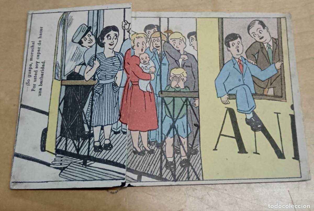 Postkarten: POSTAL HUMOR DESPLEGABLE EDICIONES KAF N&ordm; 55 12,5X8 CM. SIN ESCRIBIR