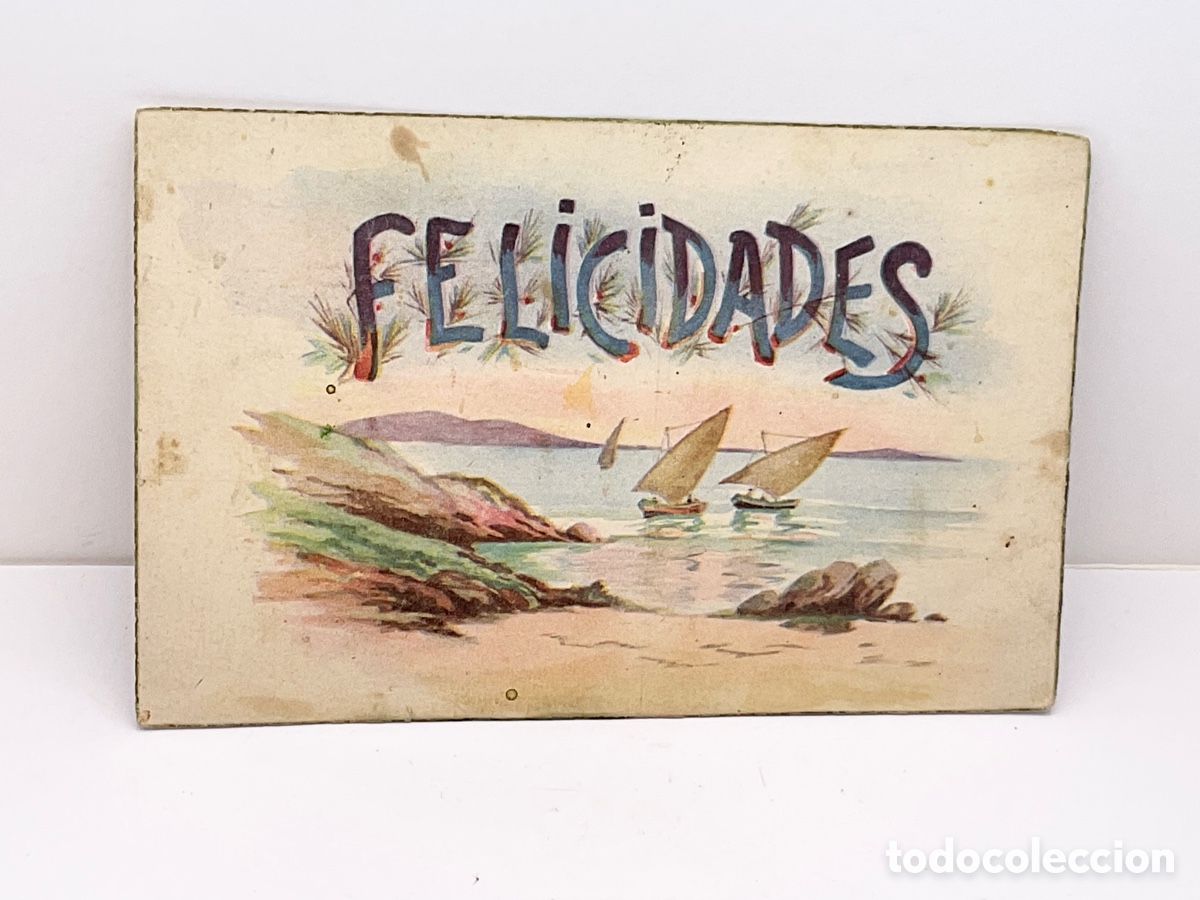 Postales: Antigua Tarjeta Postal. C.M.B. Serie &rdquo; Felicidades&rdquo; Escrita. A&ntilde;os 40