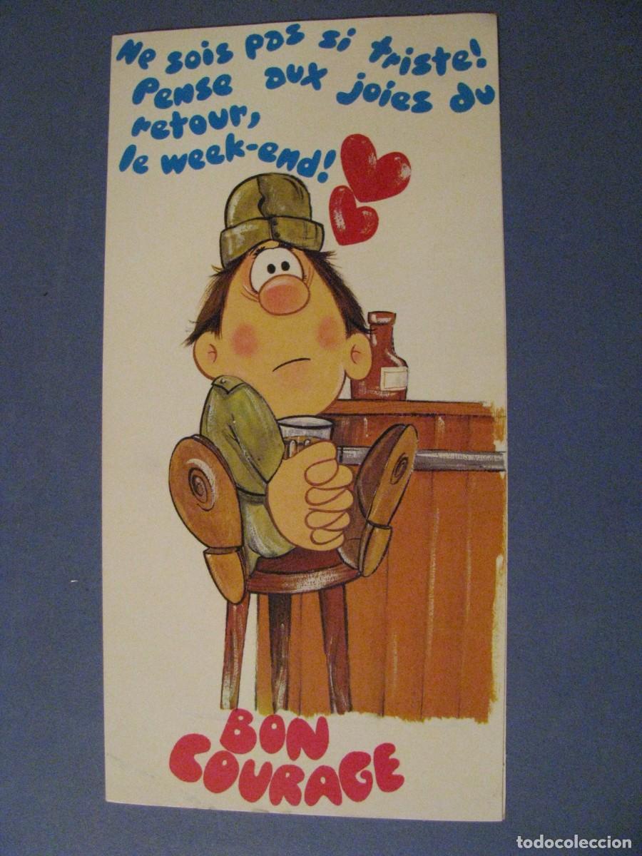 Postais: POSTAL DIPTICA DE FELICITACION. SUIZA. 21X10,5 CM. ESCRITA 1983.