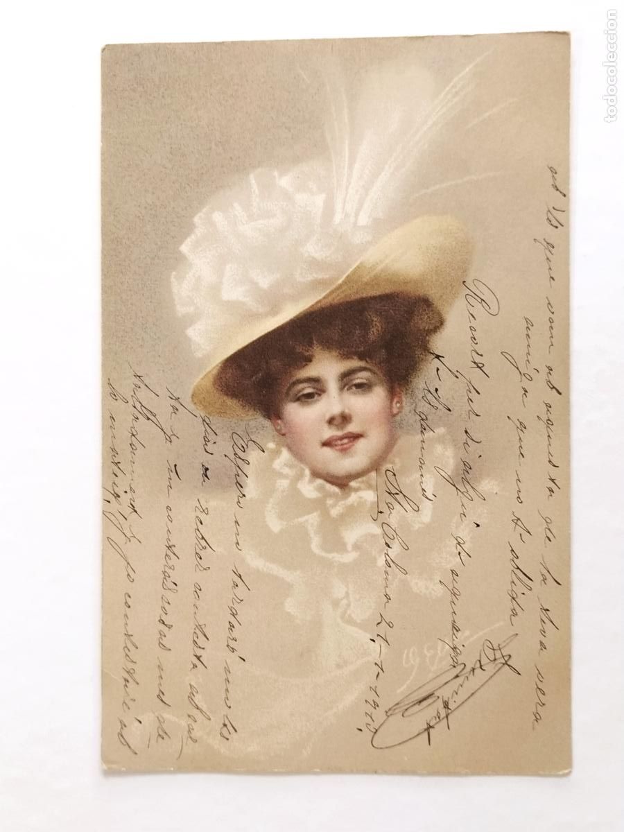 Postcards: POSTAL ANTIGUA MODERNISTA - CIRCULADA - (111.372)