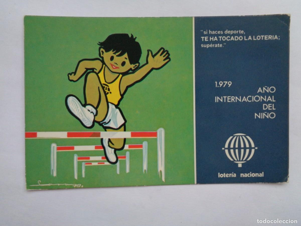 Postais: POSTAL DE LOTERIA NACIONAL , SERIE &uml; A&Ntilde;O INTERNACIONAL DEL NI&Ntilde;O &uml; 1979