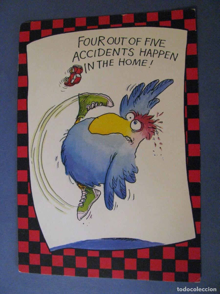 Postkarten: POSTAL DE FELICITACION DE CUMPLEA&Ntilde;OS. REINO UNIDO. 19X13 CM. ESCRITA.