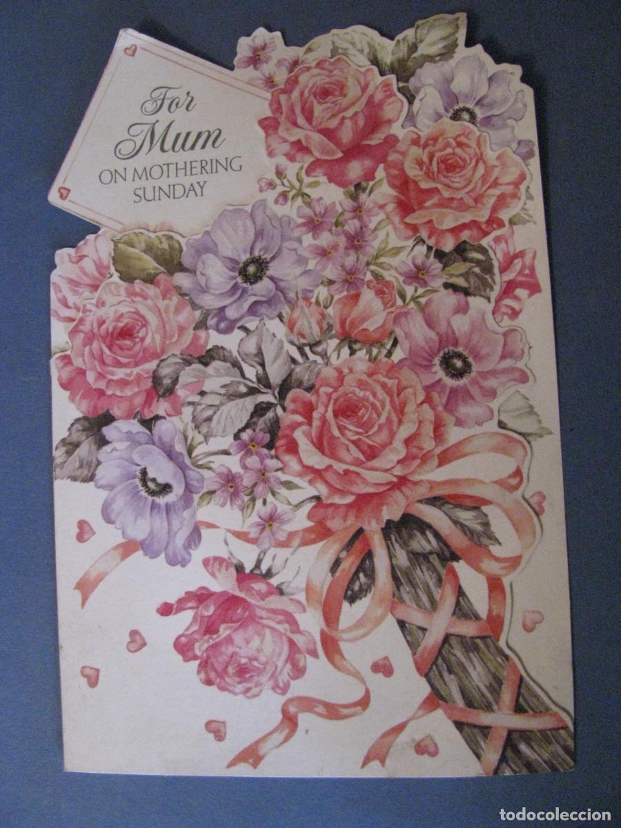 Postais: POSTAL DE DIA DEL MADRE. CARLTON CARDS. REINO UNIDO. 20X13 CM.