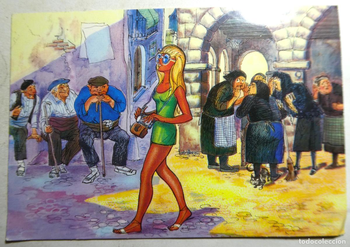 Postais: POSTAL DIBUJO SPANISTYP 338 escrita