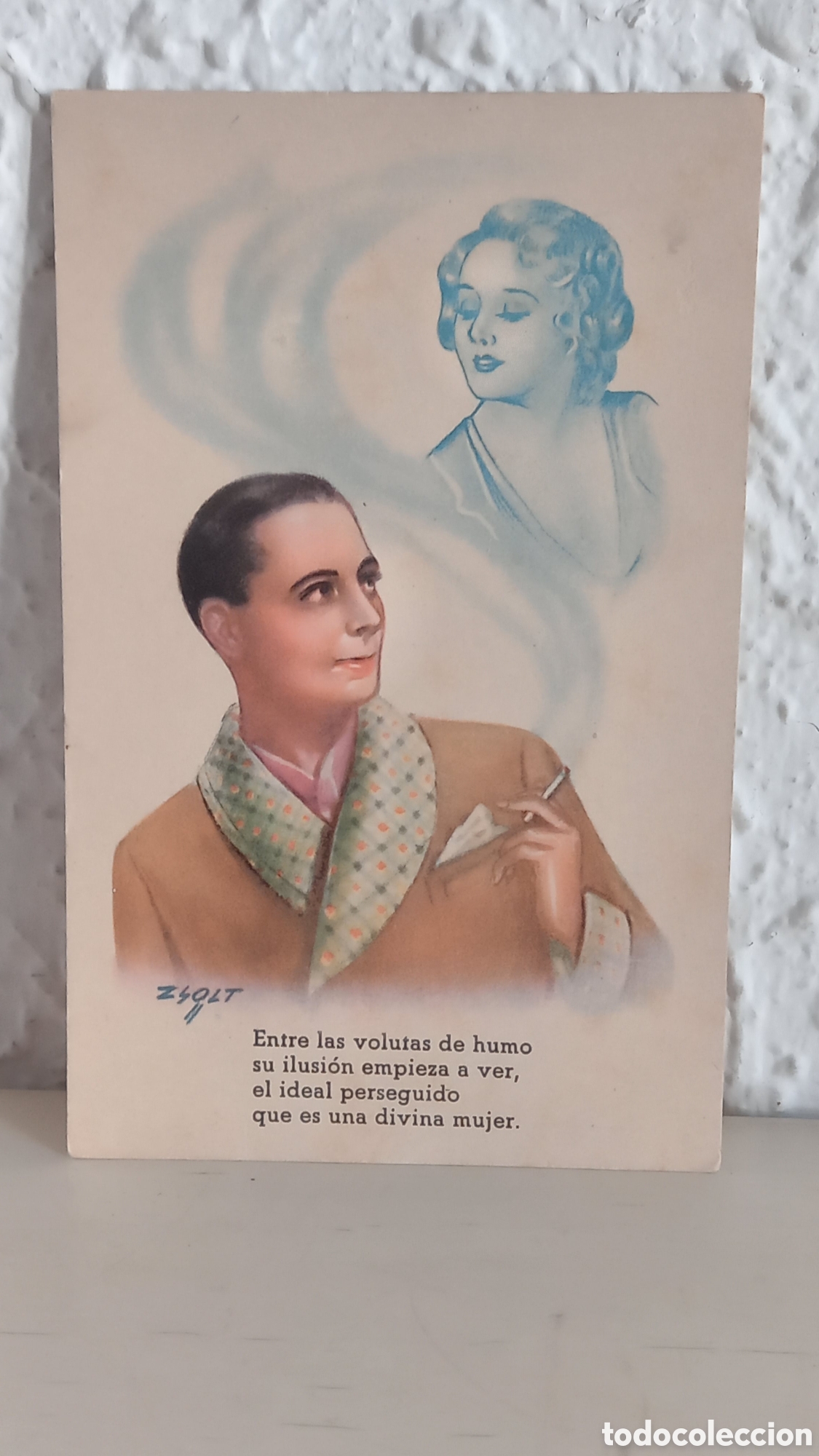 Postcards: Postal con ilustracion rom&aacute;ntica ZSOLT