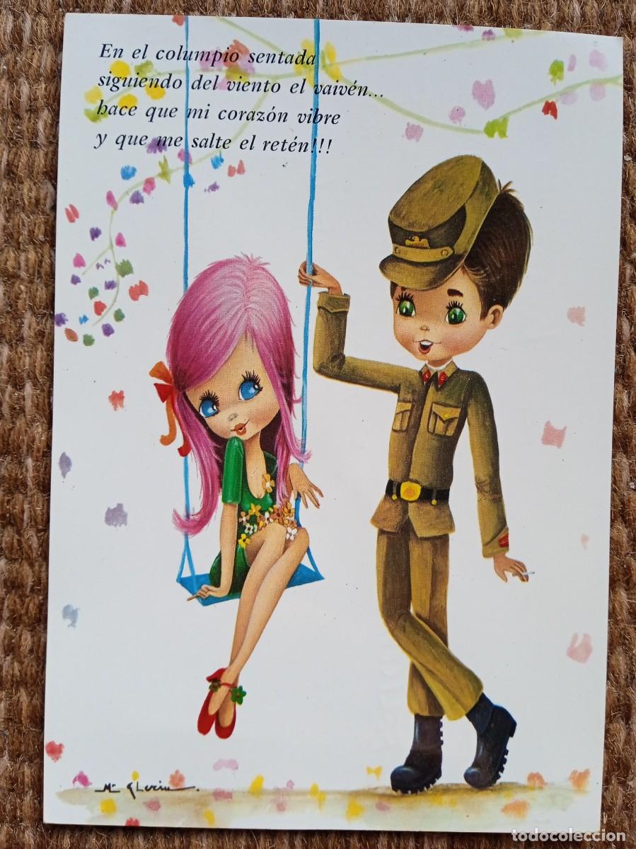 Postkarten: MILITAR Y NOVIA - ILUSTRACION MARI GLORIA - ED. CYZ