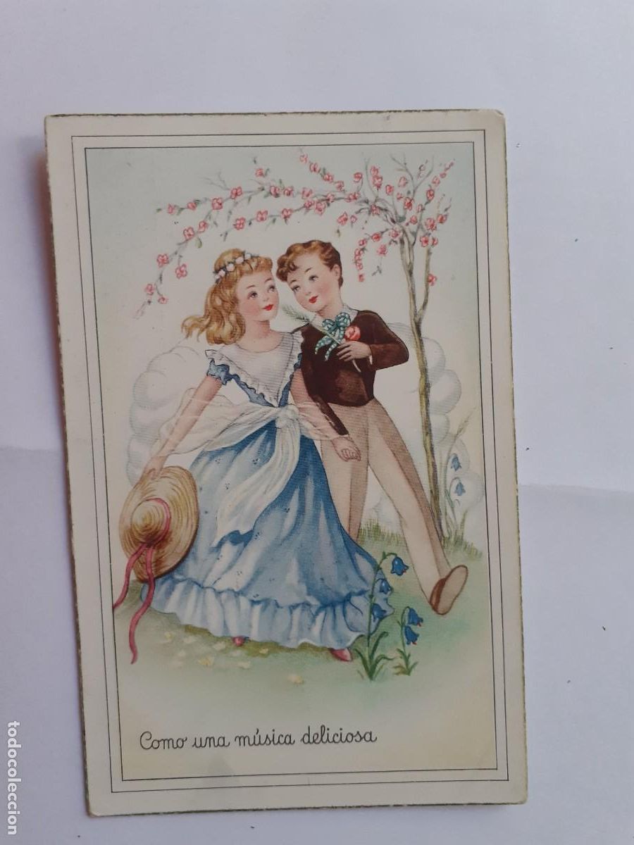 Postais: POSTAL - INFANTIL ROMANTICA - EDICIONES CIMA. 506 - ESCRITA