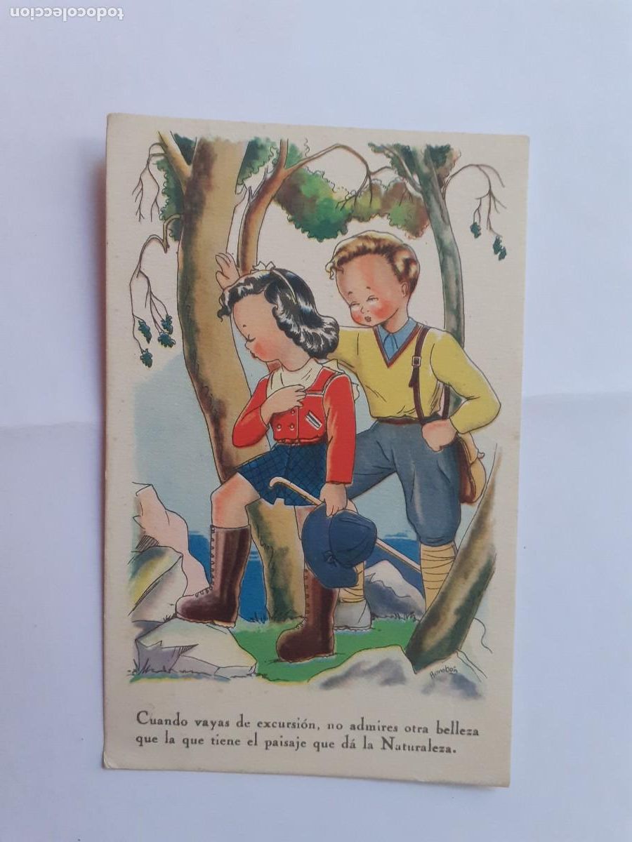 Postcards: POSTAL - PAREJA - ED- FENIX SERIE 3016 - ESCRITA 1949