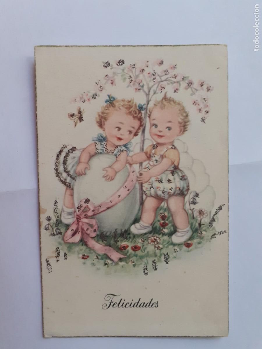 Postcards: POSTAL - FELICIDADES - EDIC. TRIO - (EXCLUSIVA CIMA) SERIE A - ESCRITA