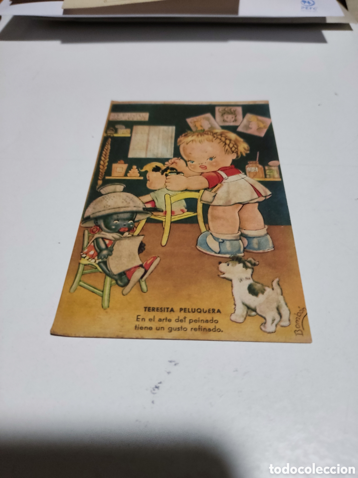 Postais: Postal antigua dibujo infantil