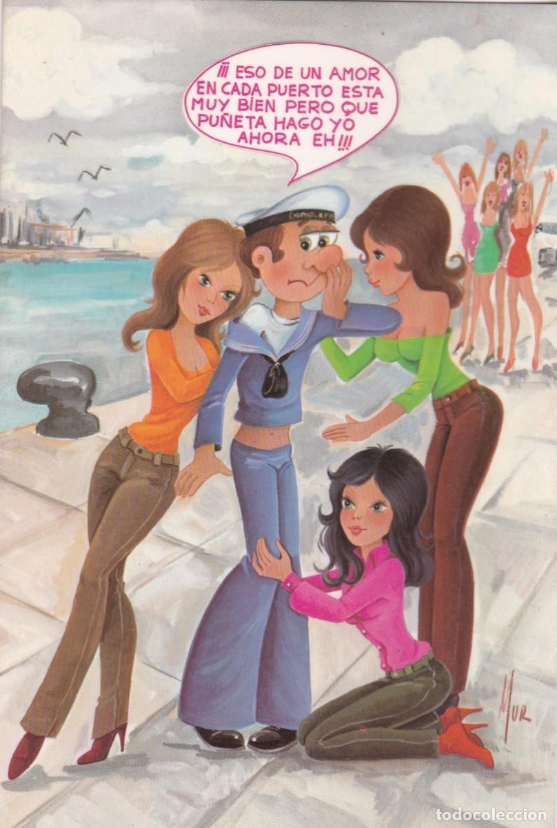 Postales: POSTAL HUMOR MILITAR. C.yZ. 7972-B. ILUSTRACION MUR (1980) - SIN ESCRIBIR