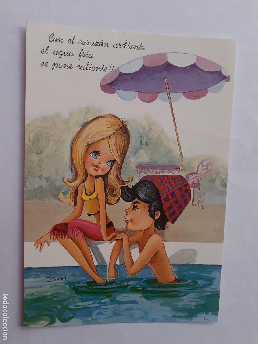 Postkarten: POSTAL - EDICIONES CYZ SERIE 7004 - ILUSTRA BENI - ESCRITA 1969