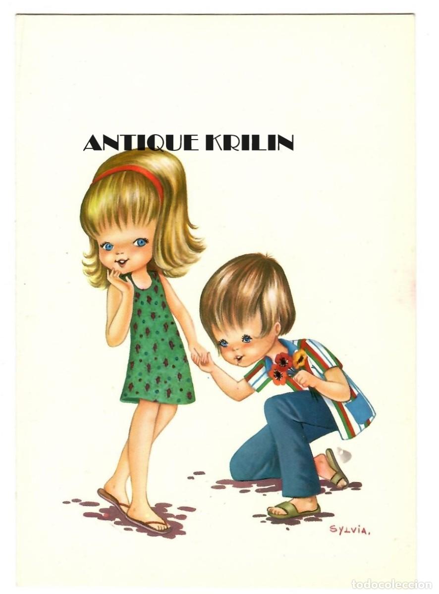 Postcards: POSTAL EDICIONES BV SERIE P-20046-1 / ILUSTRA SYLVIA